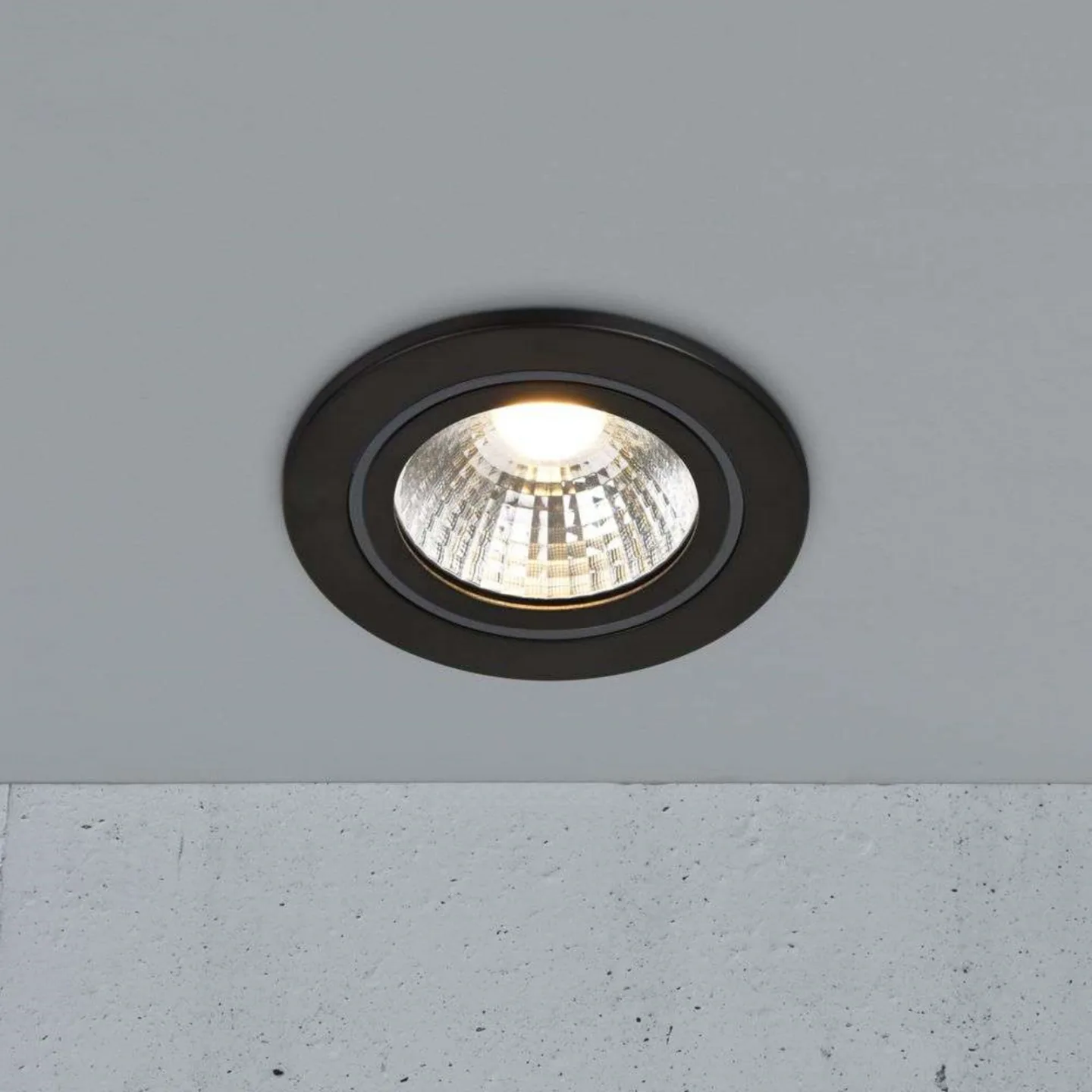 Alec 1-Kit Inbyggningsspot 3-Step Black - Nordlux - Hall - Plast