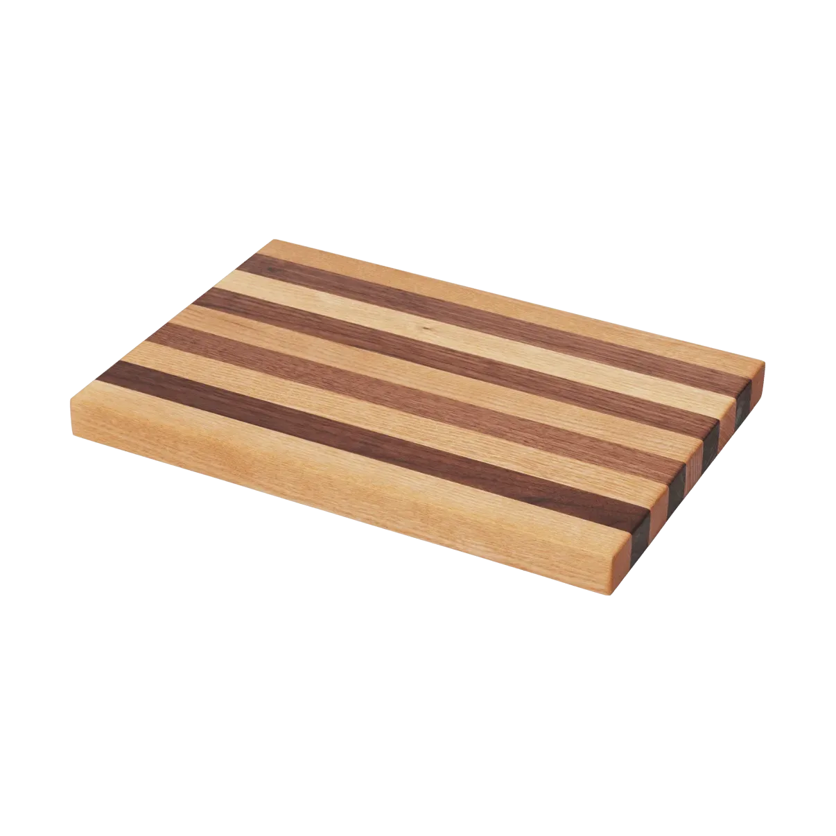 Ferm Living Stribe Schneidebrett bold 25x36 cm Walnut-oak