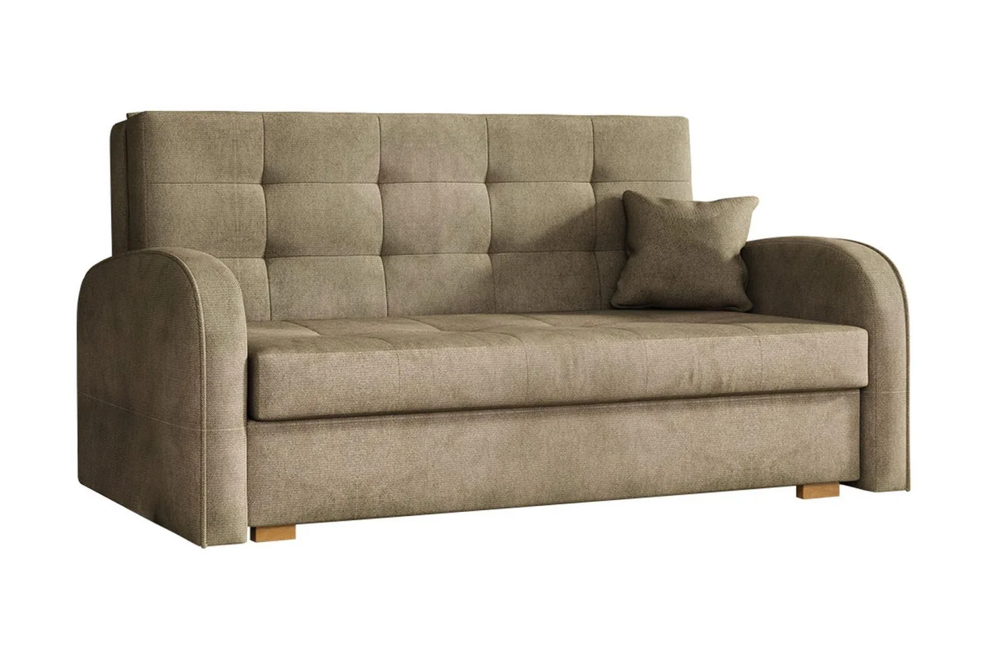 Bensbyn Bäddsoffa 153x98x85 cm - Beige/Grå