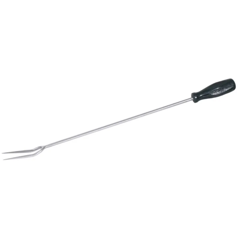 Fleischgabel Contacto Bander silber Chrom-Molybdän-Vanadium-Stahl, Kunststoff T 60 cm