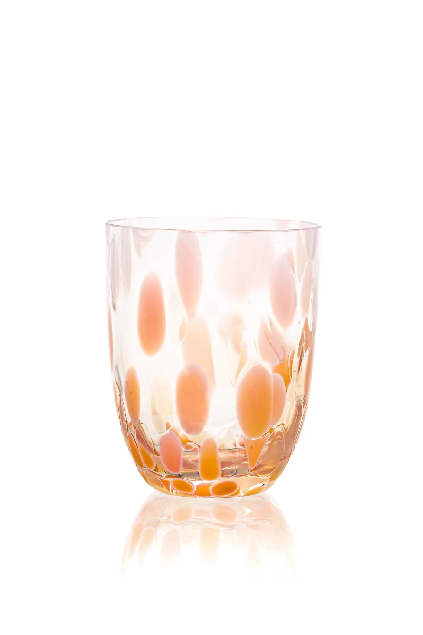 Anna Von Lipa Big Confetti Trinkglas 25 cl Pfirsich-vanille