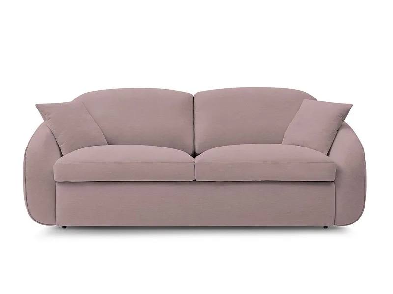 3er Sofa BOBOCHIC CEZANNE Stoff rosa