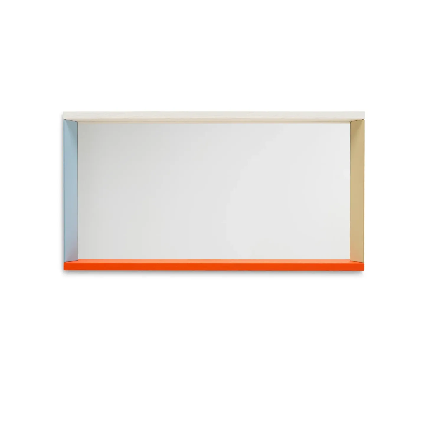 Vitra Colour Frame Mirror väggspegel medium Blue-orange