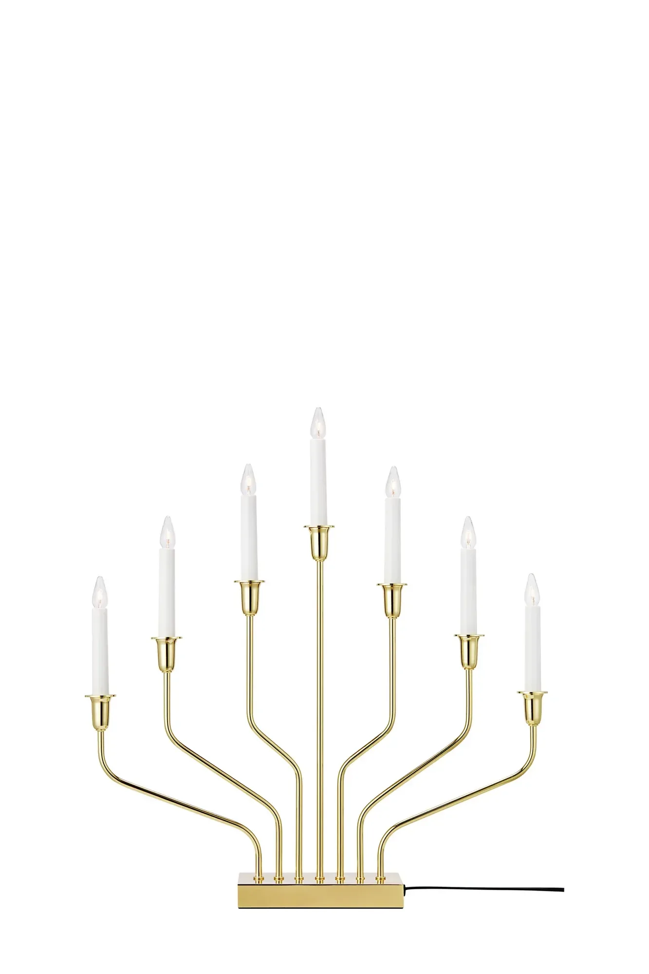 Brosa XL Adventskerzenhalter Messing