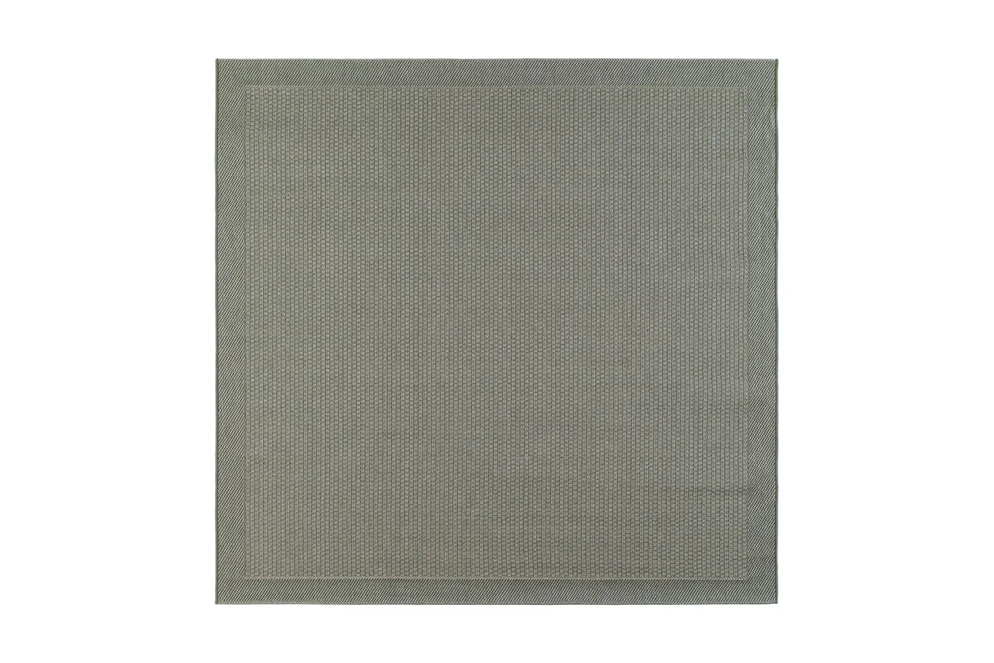 Miami Flatvävd Matta Fyrkantig 200x200 cm - Grön