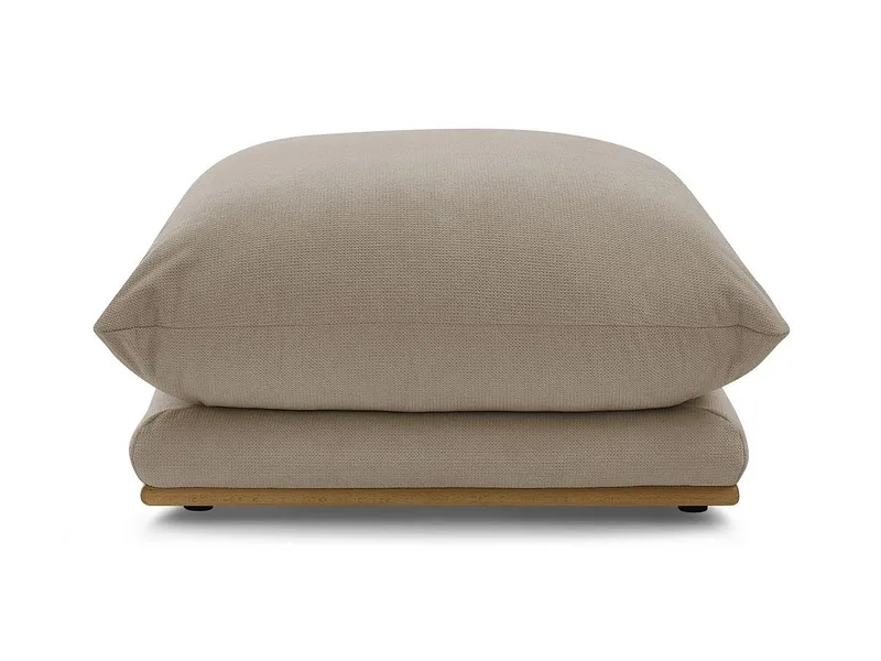 Sitzsack BOBOCHIC ERNEST 85x85x47cm stoff taupe