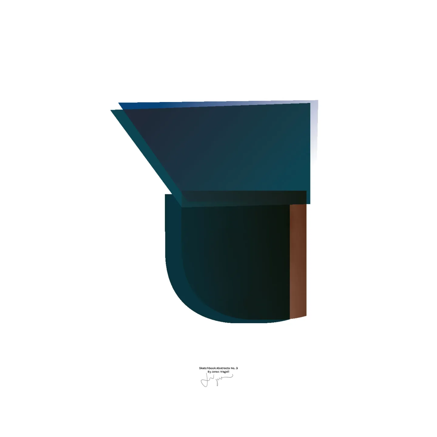 Paper Collective Sketchbook Abstract 03 poster 30x40 cm