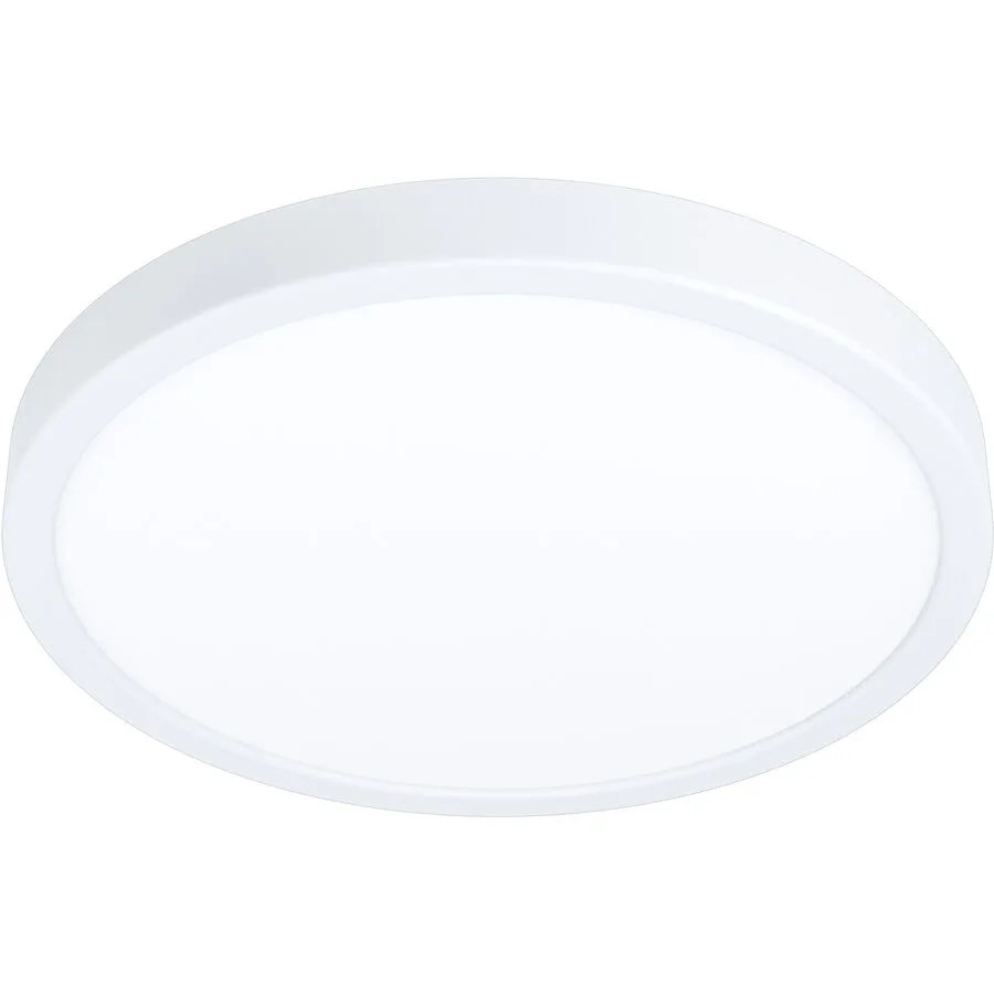 Eglo Deckenlampe Fueva 5 Weiss Stahl/Kunststoff 28.5 cm 2.8 cm - LED - Lichtfarbe: Warmweiss - Material: Kunststoff/Stahl - Deckenlampe- LED