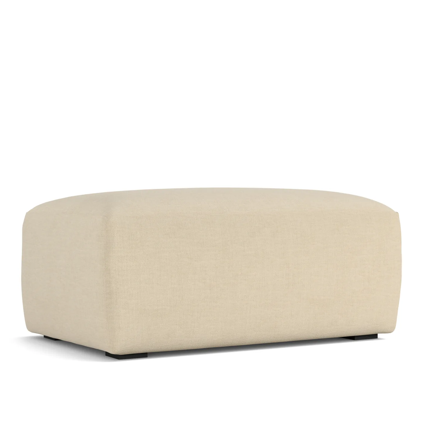 NOGA - Brick Ottoman Sienna 101 - Fotpallar - Beige - Dun/Metall/Trä/Textilmaterial