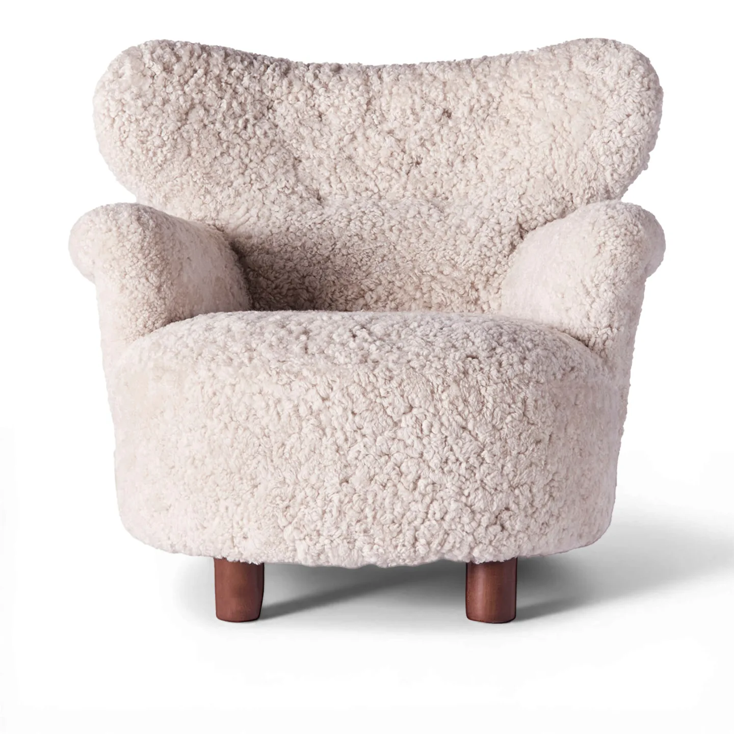 Dusty Deco - Elias Armchair Sheepskin Moonlight - Fåtöljer