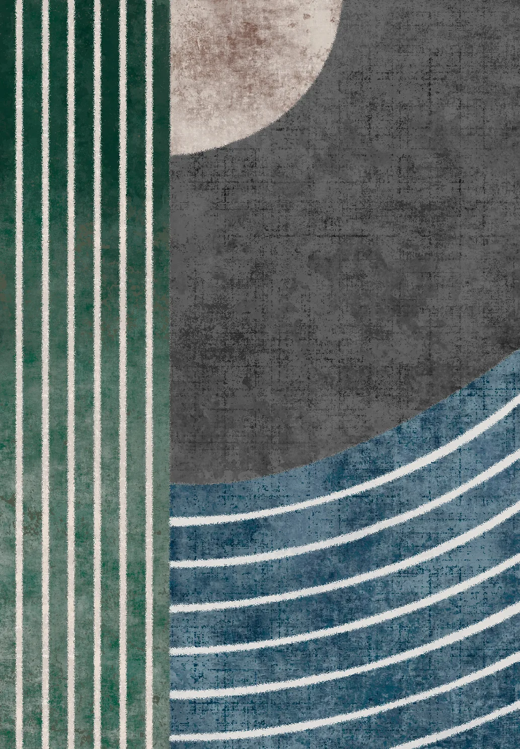 Wilton-teppe - Ceres (multi) (Størrelse: 200 x 280 cm)
