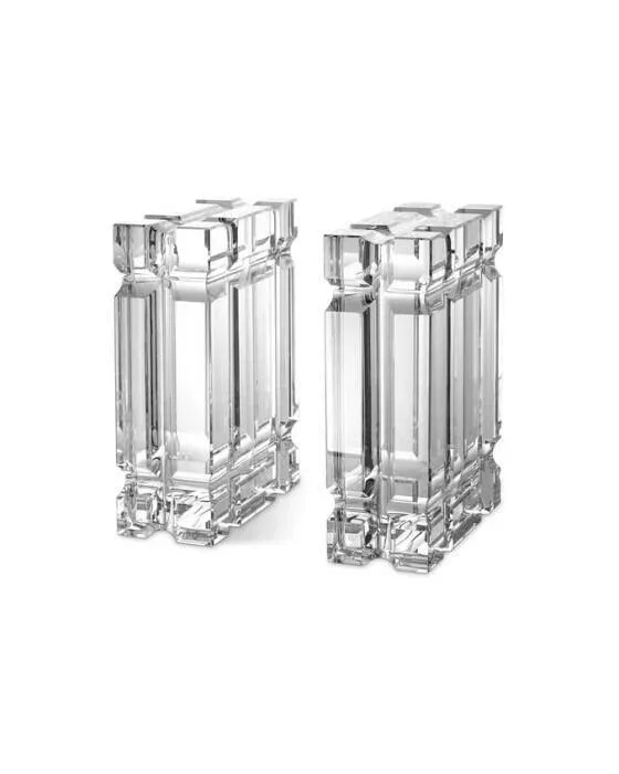 Linea Bookend Crystal set of 2