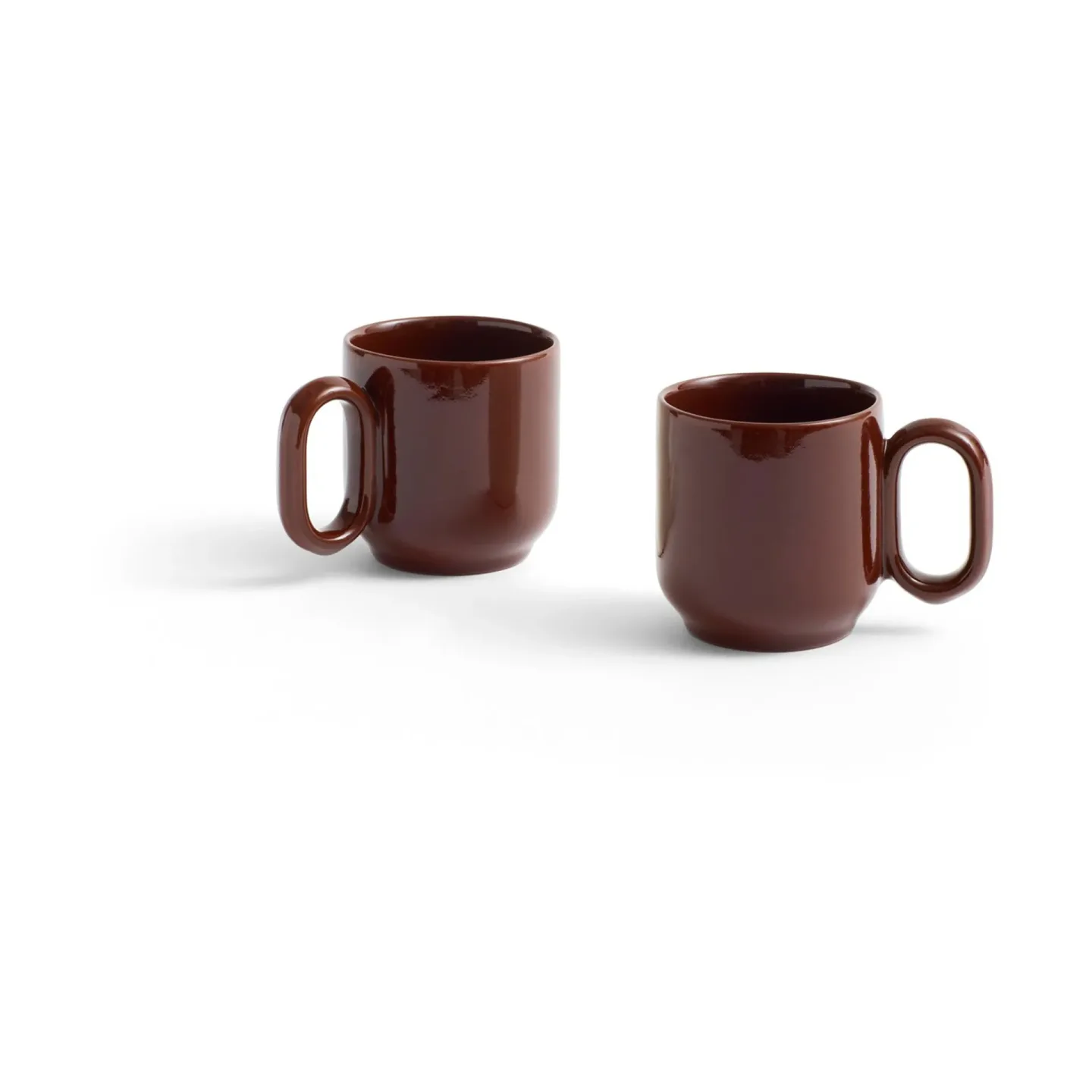 HAY Barro Becher 2er-Pack Burgundy