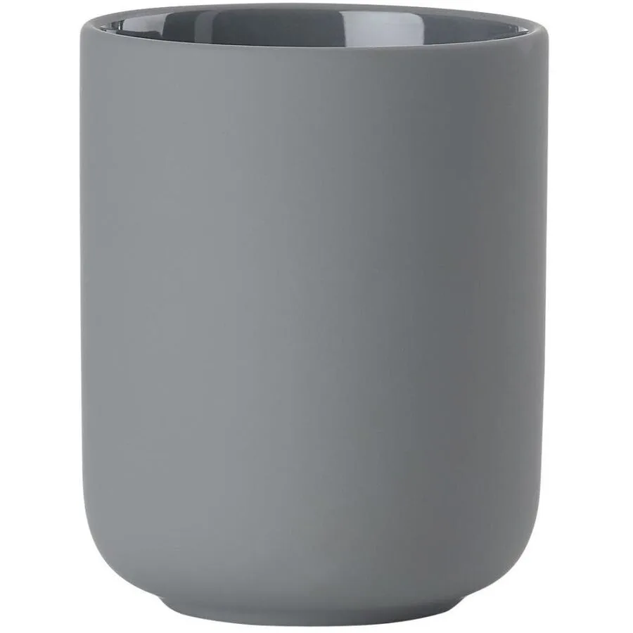 Zahnbecher Zone Denmark Grau Steingut 8.3 cm 10.3 cm