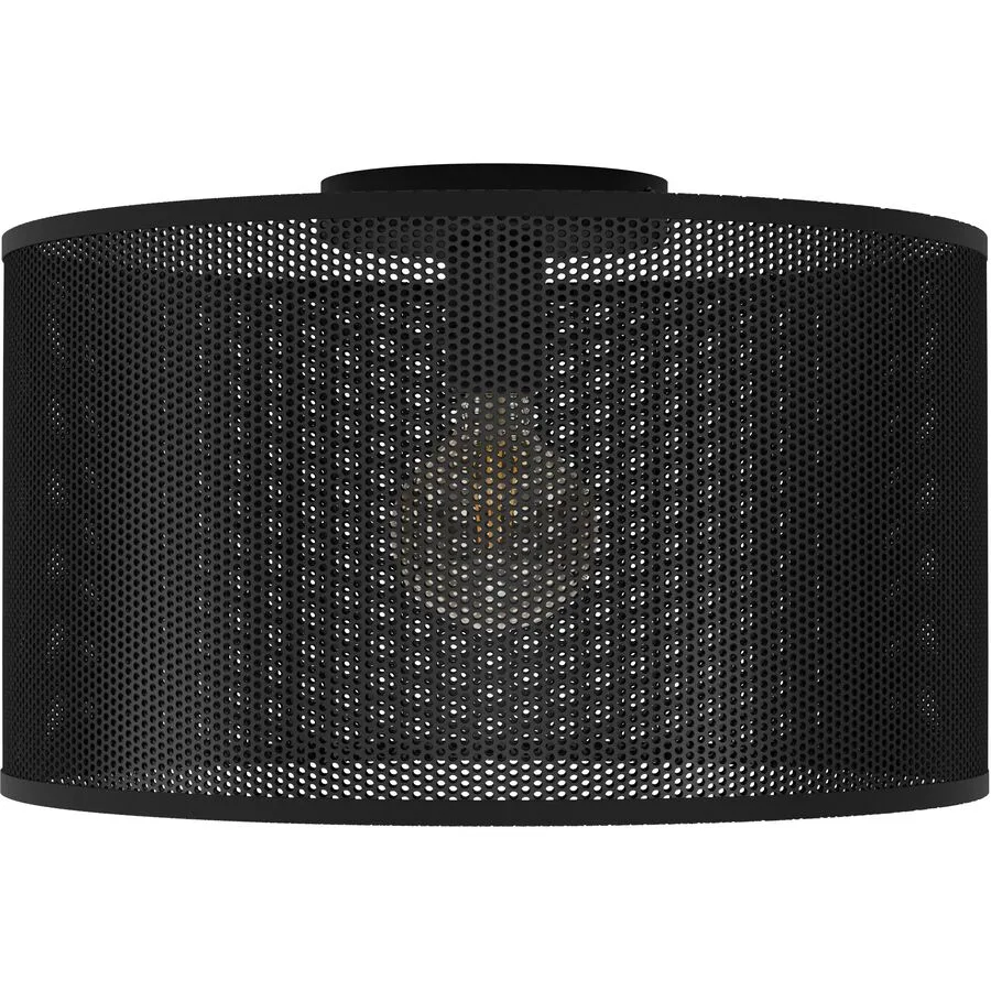 Eglo Deckenlampe Manby Schwarz Stahl 45 cm 28 cm