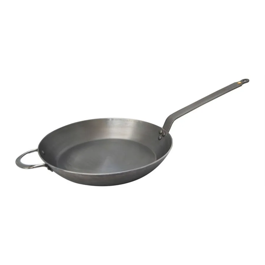 De Buyer Bratpfanne Mineral B Grau Blech/Stahl 32 cm 4.5 cm 32 cm - Material: Stahlblech