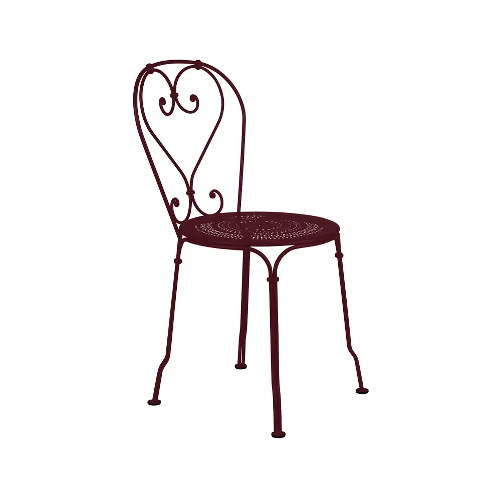 Fermob 1900 stol Black cherry (vinröd) (vinröd)