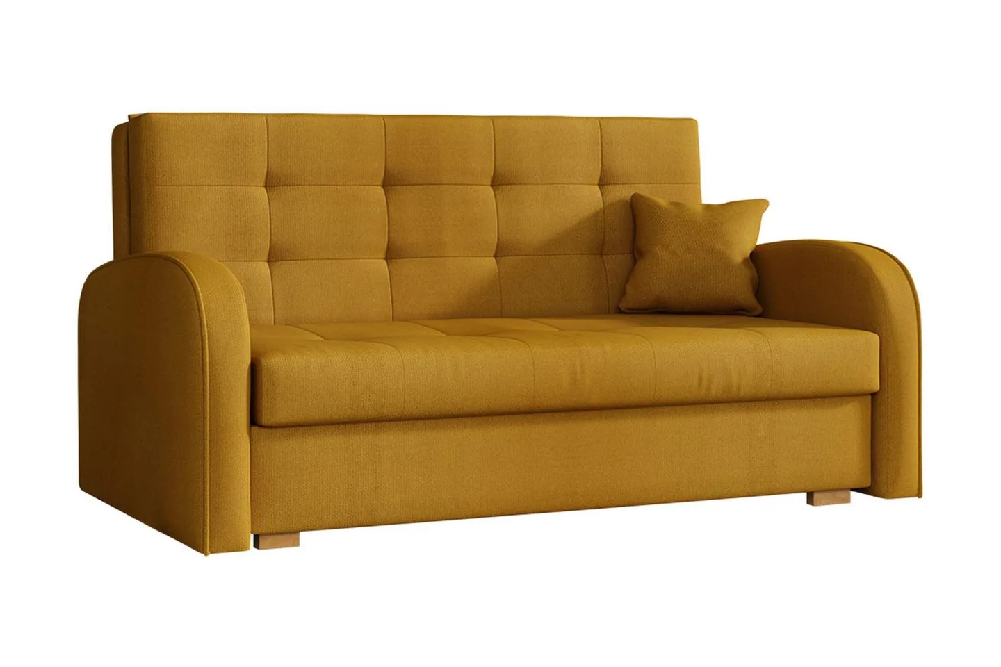 Bensbyn Bäddsoffa 153x98x85 cm - Gul
