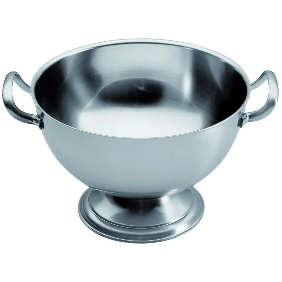 Suppenschüssel Piazza Silber Edelstahl 24 cm 15.2 cm