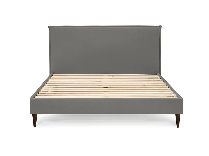 Bett BOBOCHIC SARY 180x200cm stoff dunkelgrau