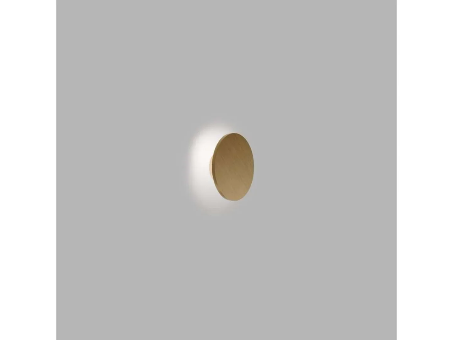 Soho W2 Wandleuchte Ø20 IP54 2700/3000K Brass - LIGHT-POINT - Wohnzimmer - Aluminium