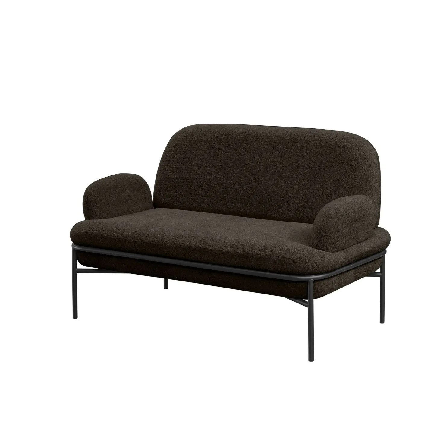 Zyricus 2-sits Soffa Teddy - Antracit