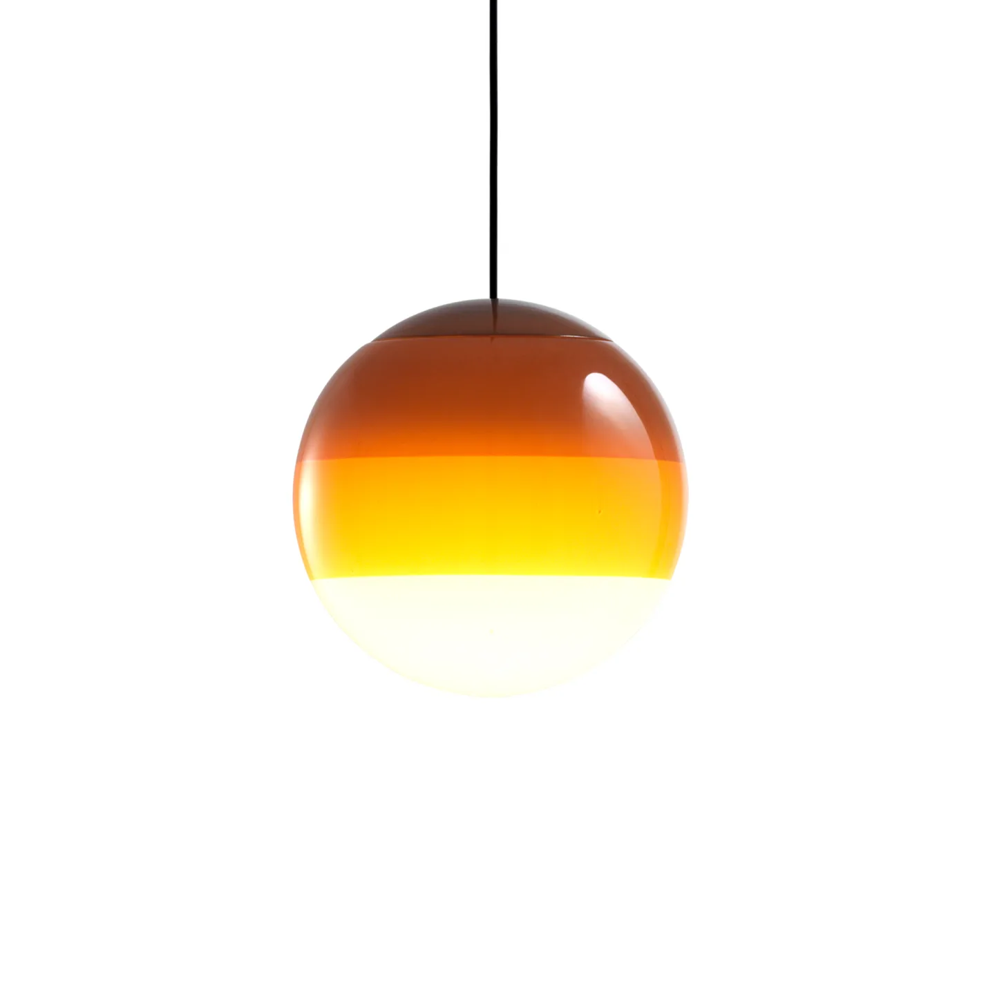 Marset - Dipping Light 20, Pendant Amber - Pendellampor - Jordi Canudas - Gul