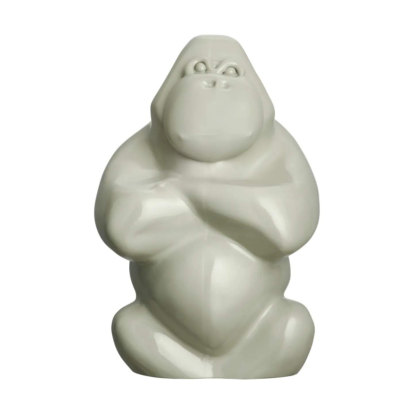 Kosta Boda Gabba Gabba Hey Skulptur 305 mm Hellbeige