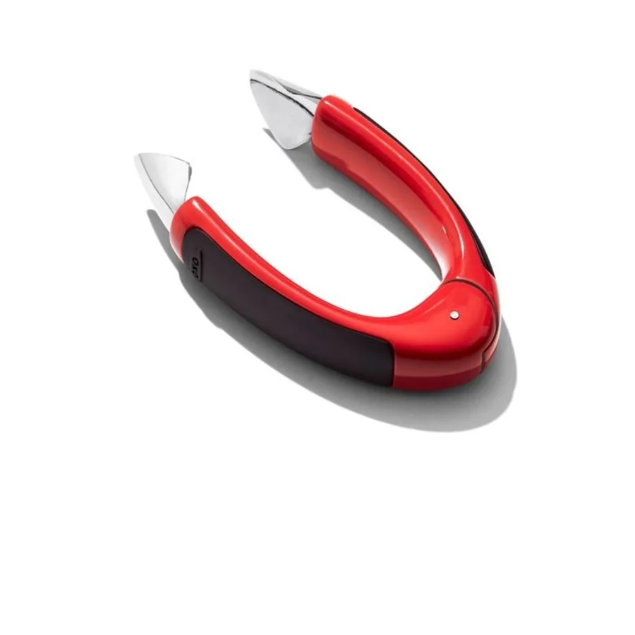 Schäler Oxo rot/schwarz Edelstahl/Polypropylen B 17.8 cm