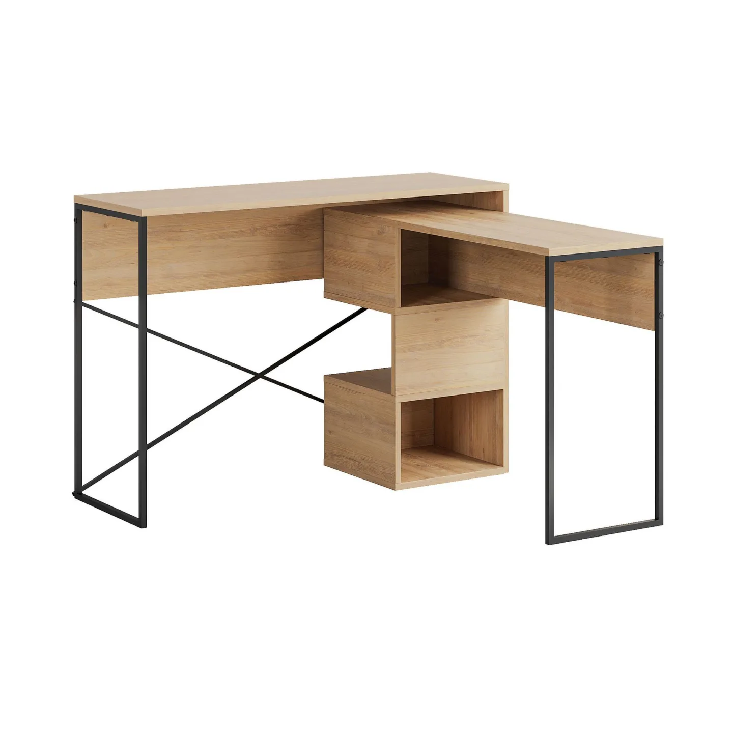 Menora Skrivbord 110 cm - Sapphire Oak