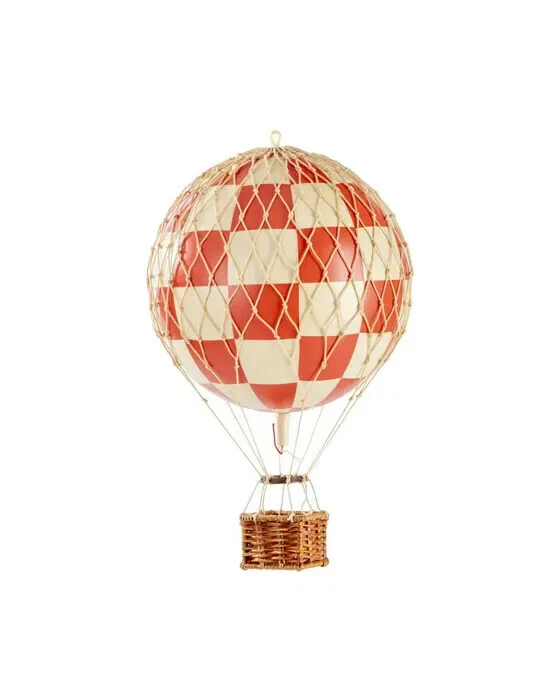 Travels Light luftballon rødternet