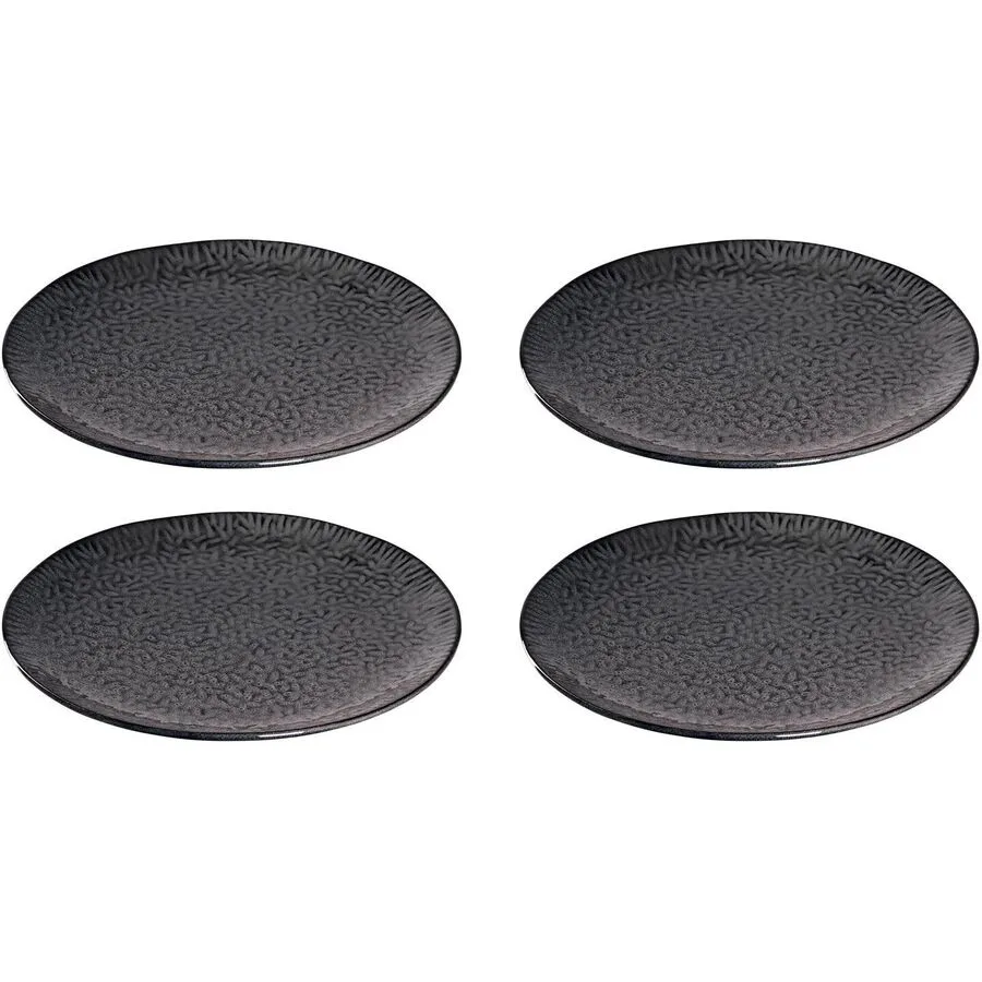 Platzteller-Set Leonardo anthrazit Keramik D 32 cm 4 Stk
