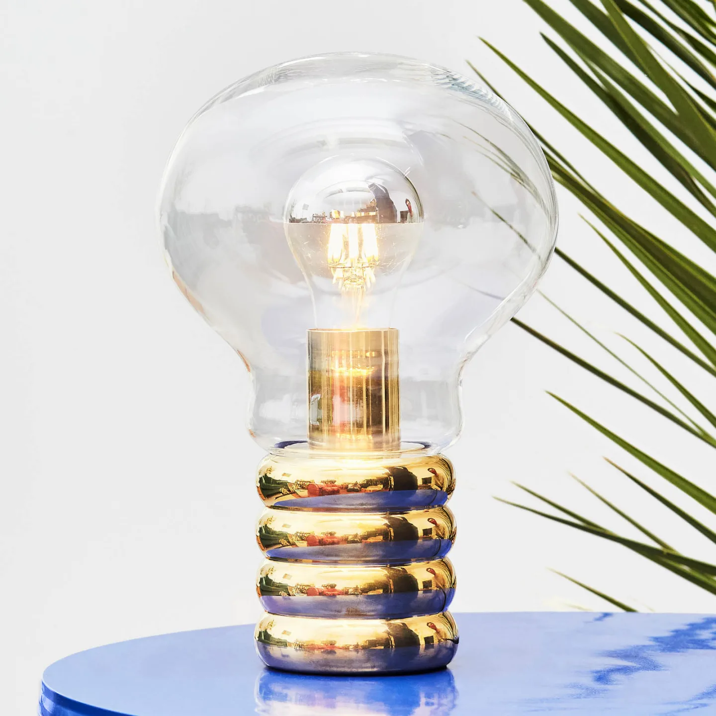 Bulb Brass Tischleuchte - Ingo Maurer - Wohnzimmer - Design - Metall
