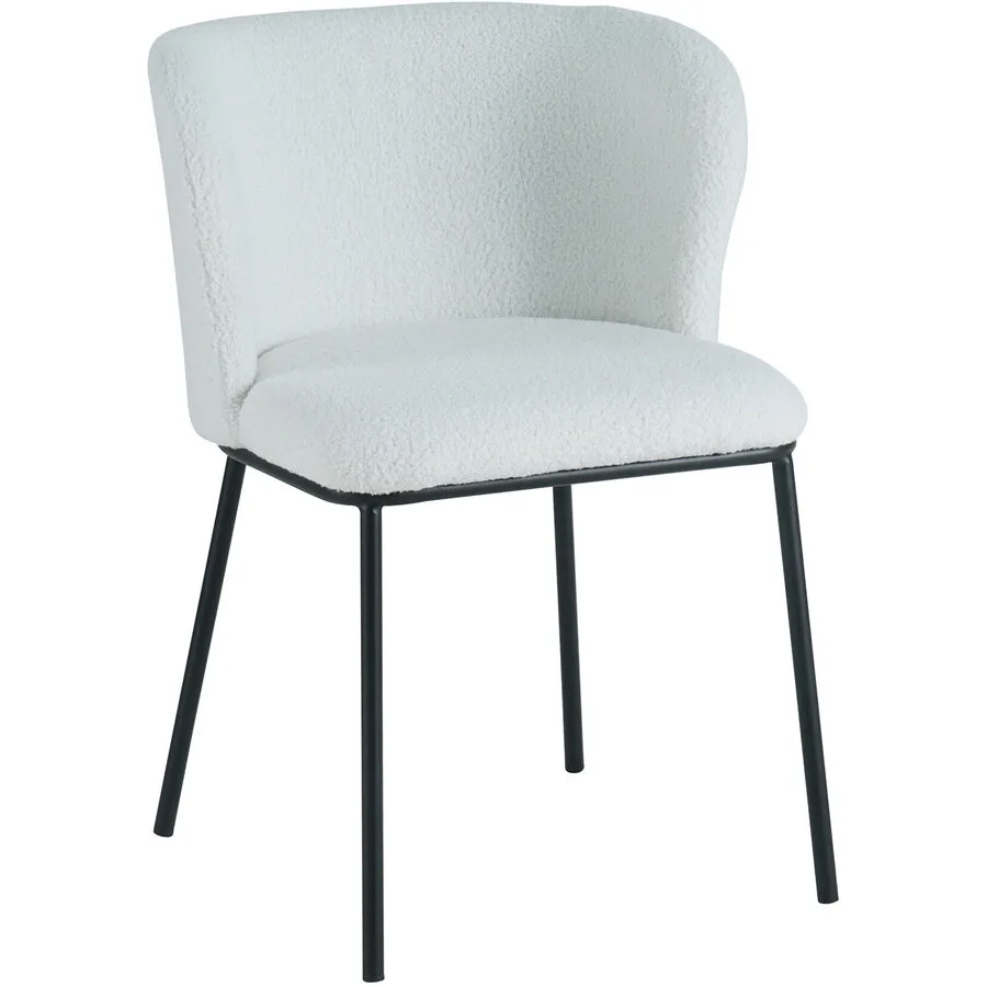 Stuhl 2er-Set Constanze weiss Stoff