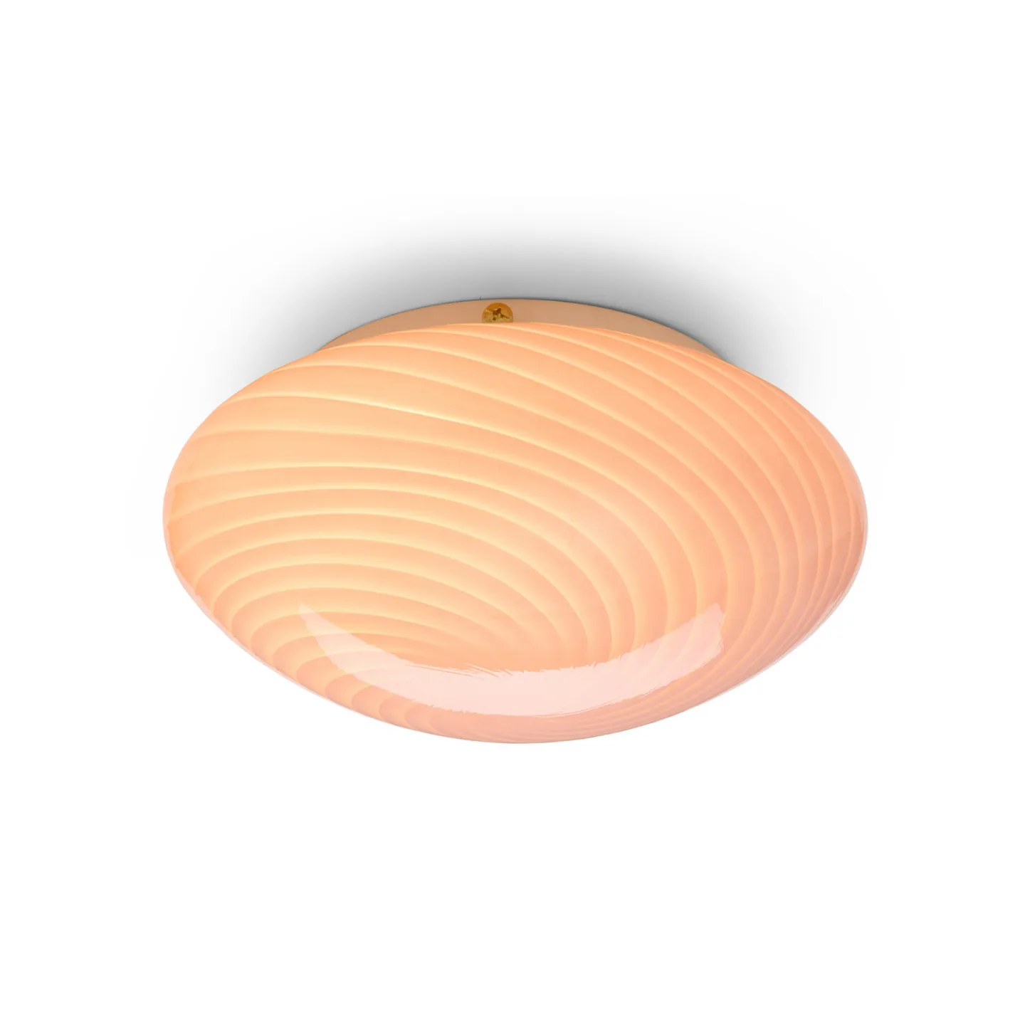 CANDY Deckenleuchte, rosa, Ø 30 cm, Glas, E27 - Halo Design - Wohnzimmer - Einflammig