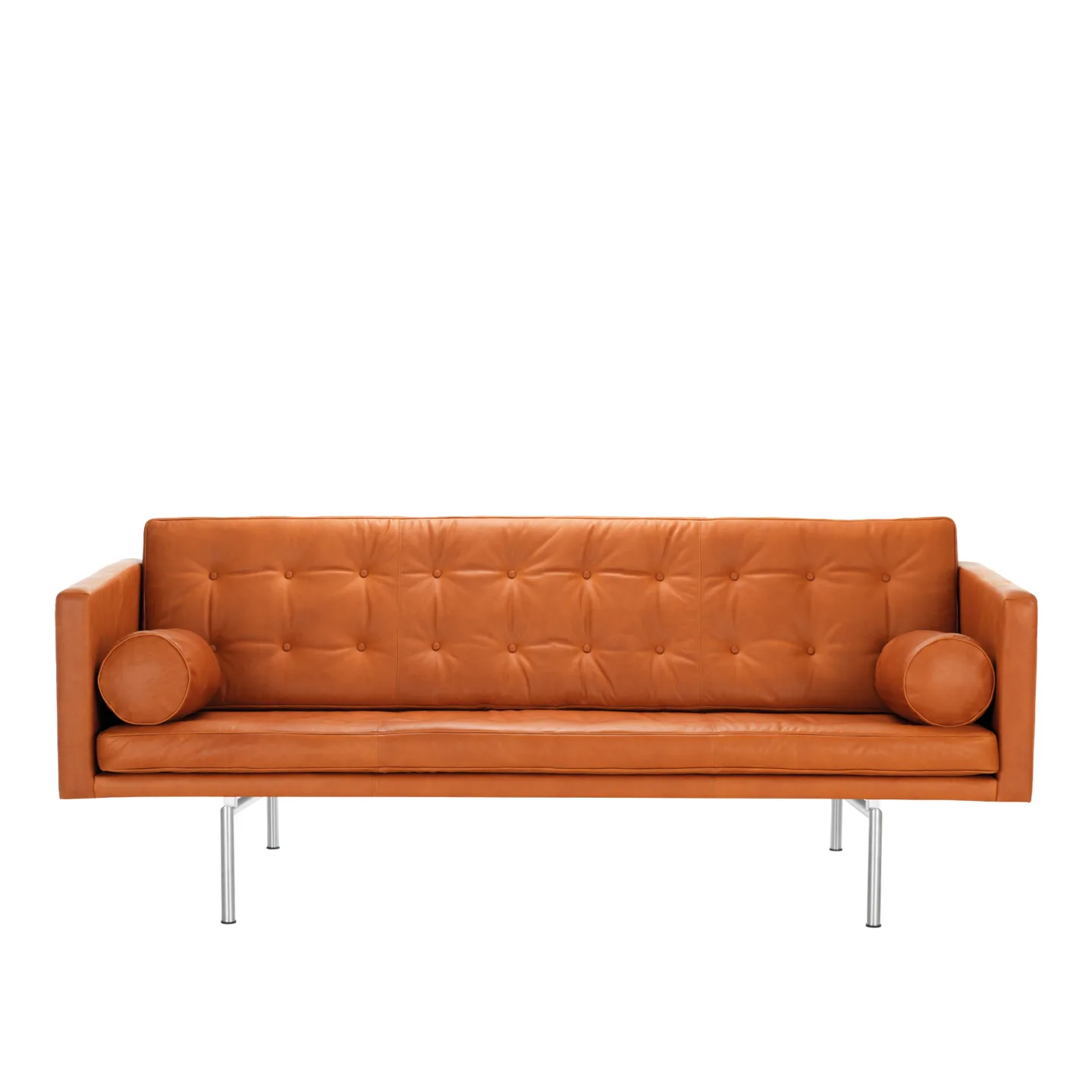 DUX - Ritzy 3-Sitssoffa, Läder Dakota 24 Cognac - Soffor - DUX Design Team - Brun