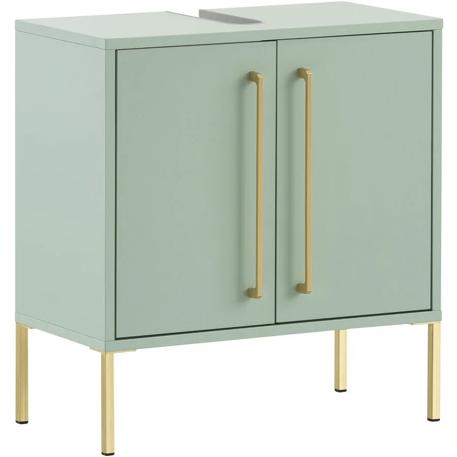 Waschbeckenunterschrank Etta mint Holzwerkstoff B 57 T 30 H 61 cm