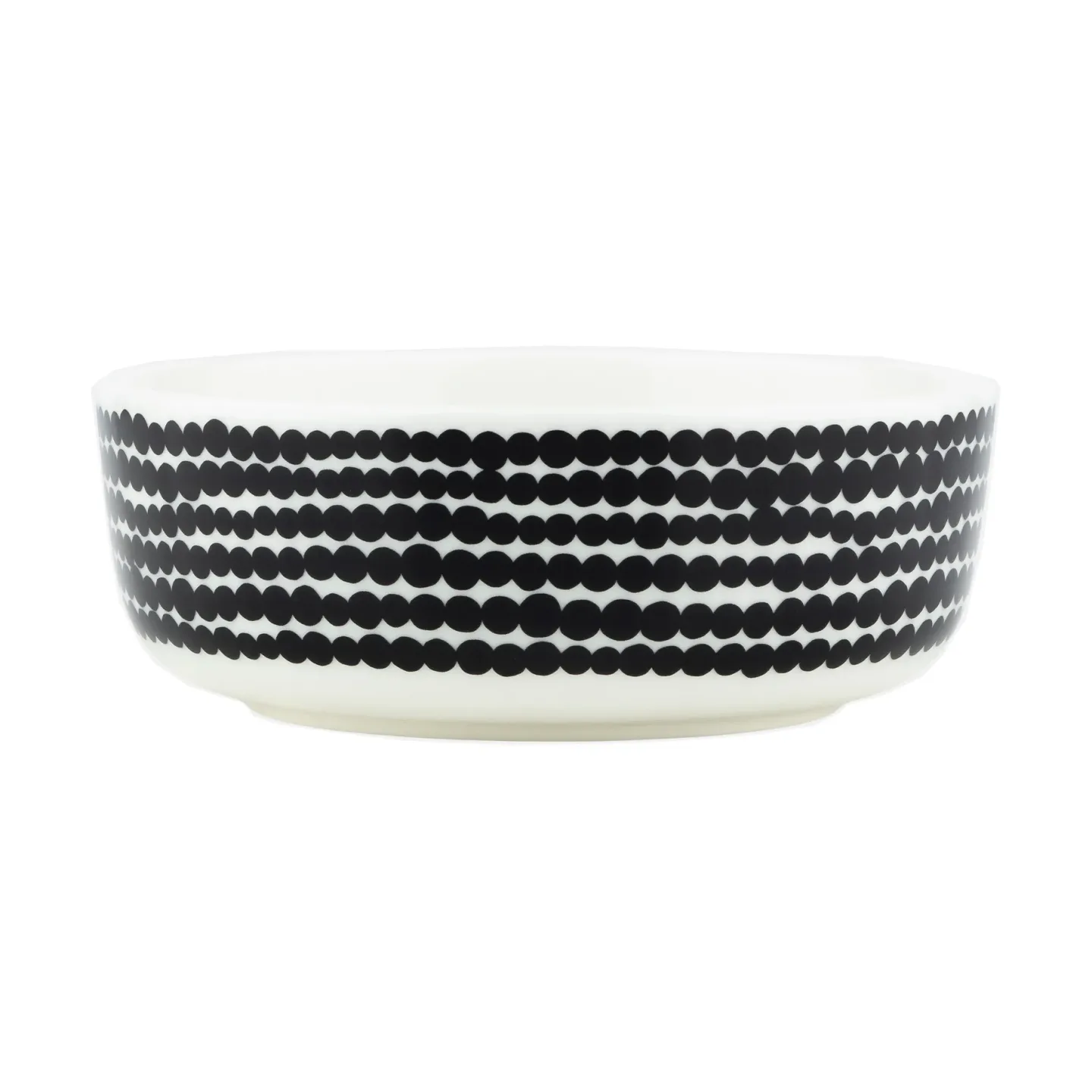 Marimekko Siirtolapuutarha Schale 0,4 l Black-white