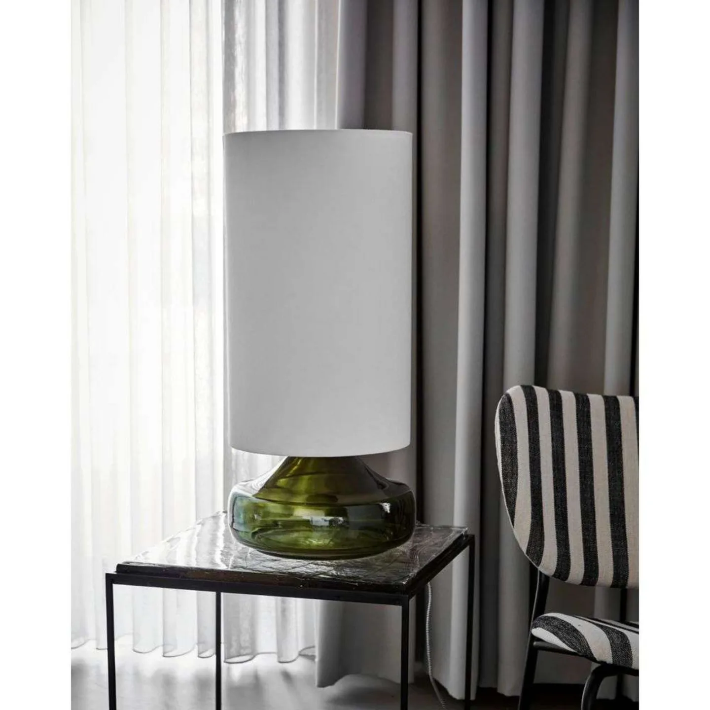 House Doctor - Matte 68cm - Bordslampa - Grön