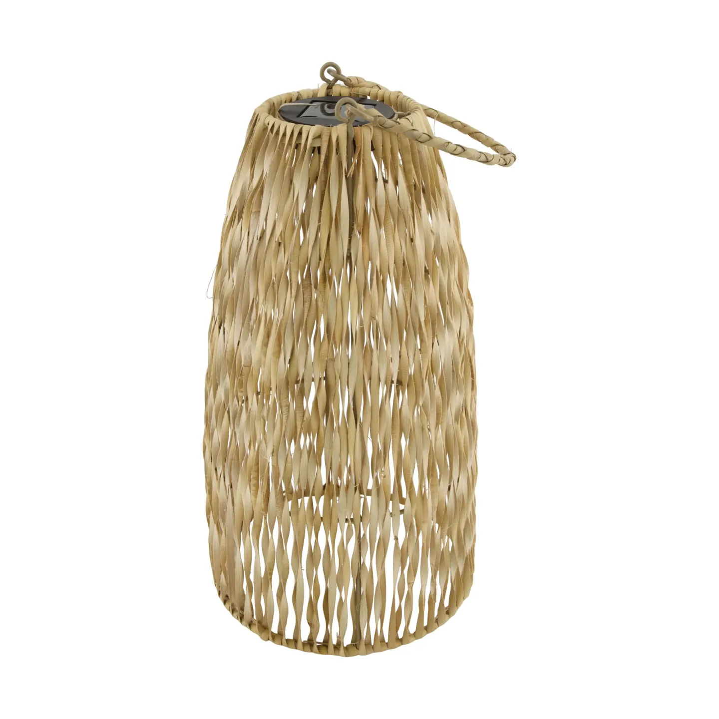 Decofinder Laterne Rattan, Natur-Schwarz | Schubiger Möbel