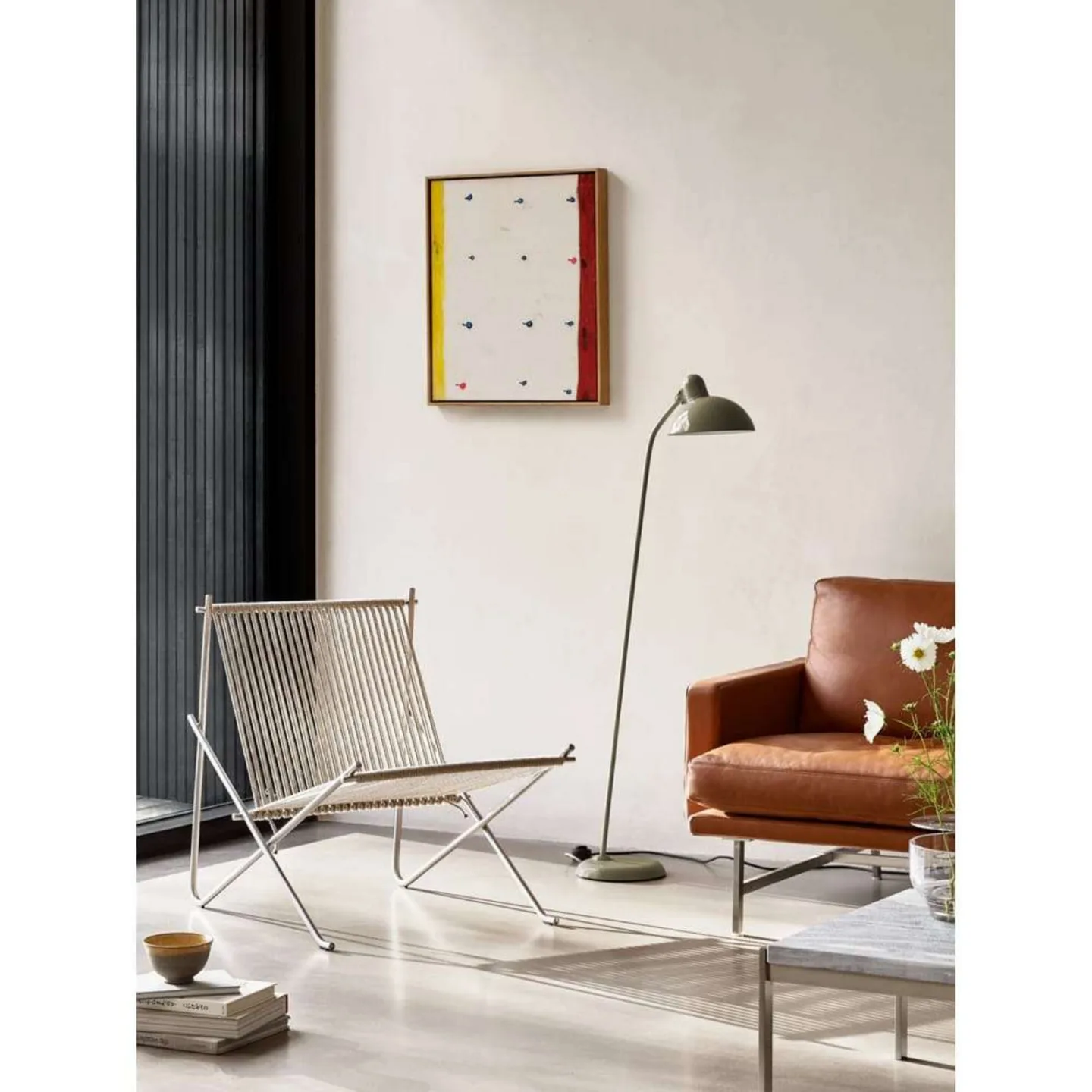 KAISER idell™ 6556-F Golvlampa Olive Grön - Fritz Hansen - Vardagsrum - Metall
