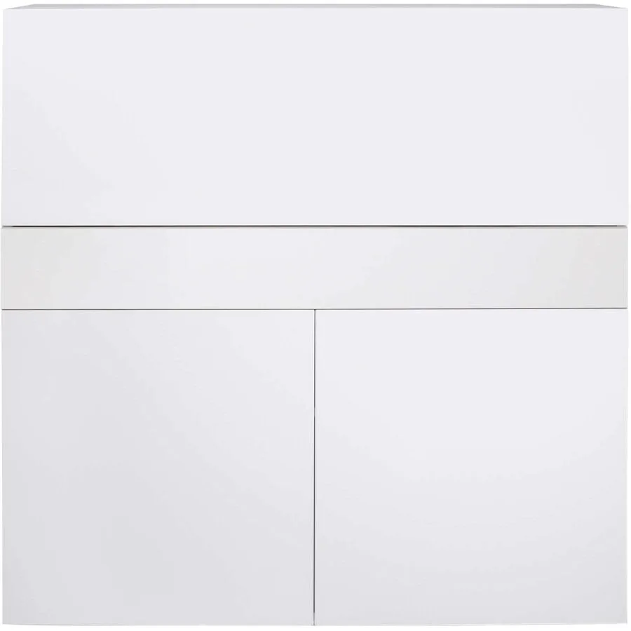 Schreibtisch Ker weiss matt Holz B 110 T 42 cm