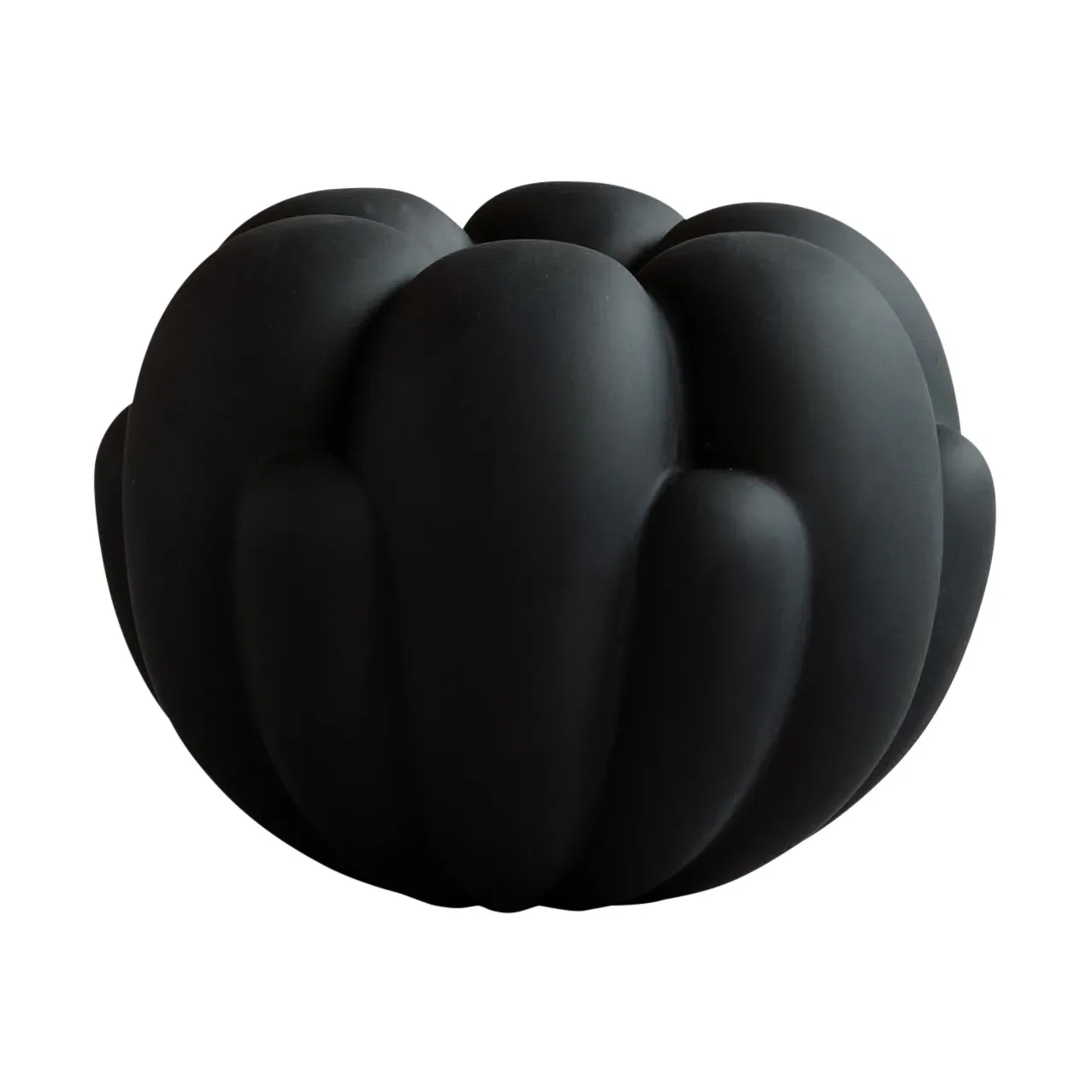 101 Copenhagen Bloom Vase petit 22,5x24 cm Black