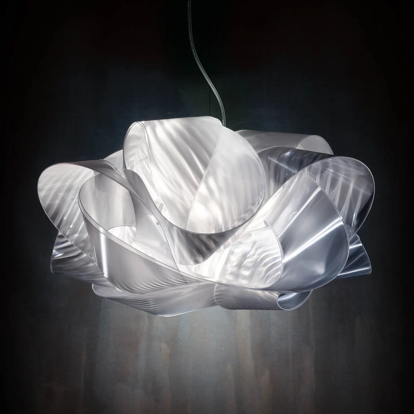 Fabula Pendelleuchte Prism Ø 48,5 - SLAMP - Wohnzimmer - Design - Kunststoff - Einflammig