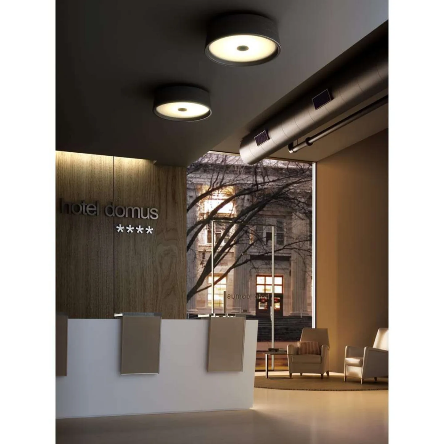 Soho C 38 LED Deckenleuchte Weiß - Marset - Kunststoff