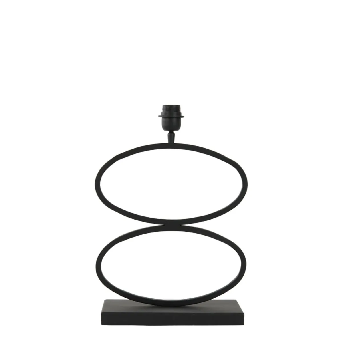 Light & Living - Stelius 42cm - Lampfot - Svart