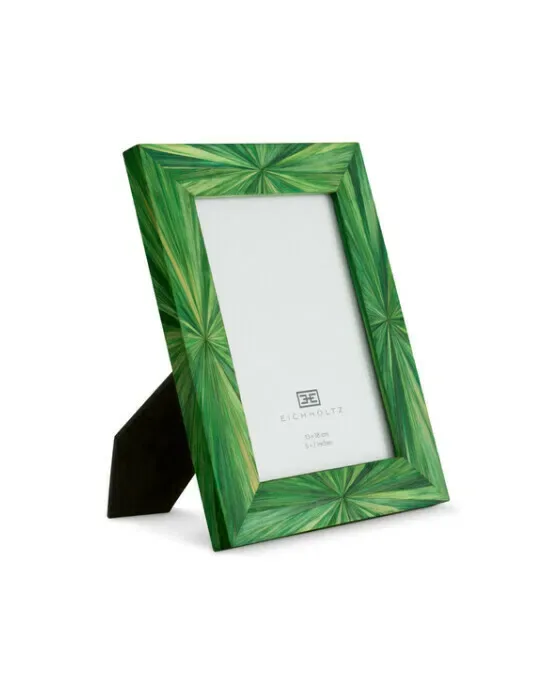 Harvard fotoramme marquetry grøn