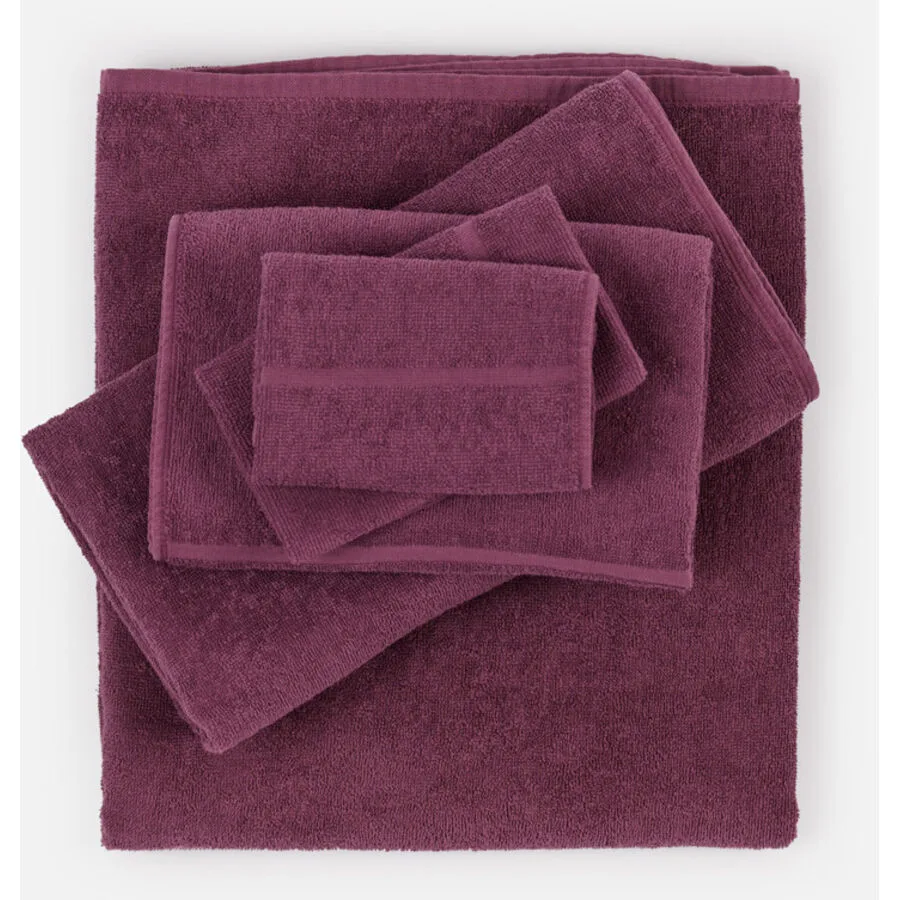 Lavie Badetuch Tilda plum Bio Baumwolle