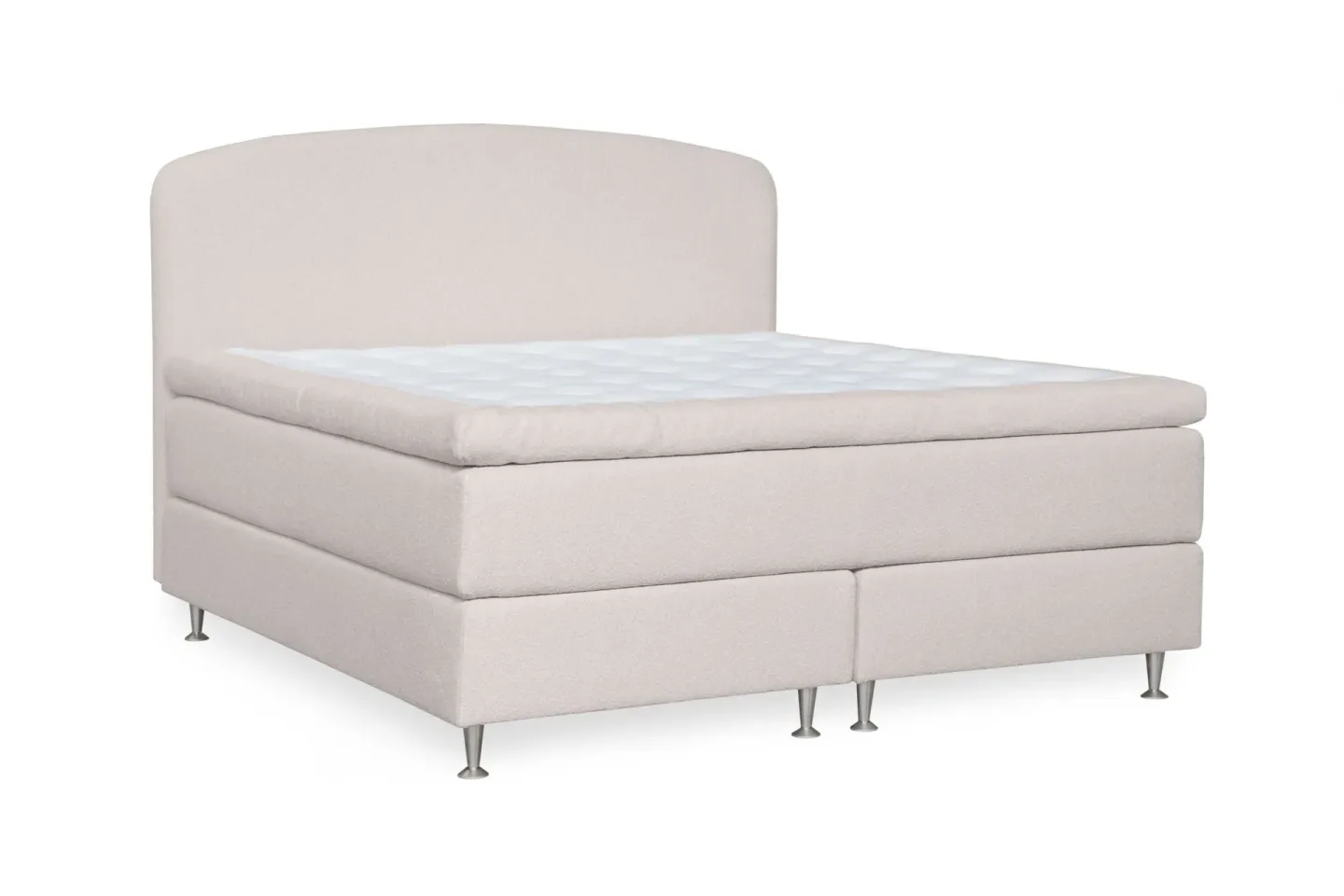 Oslo Lyx Sängpaket 160 curved loop 2 - Ljusbeige