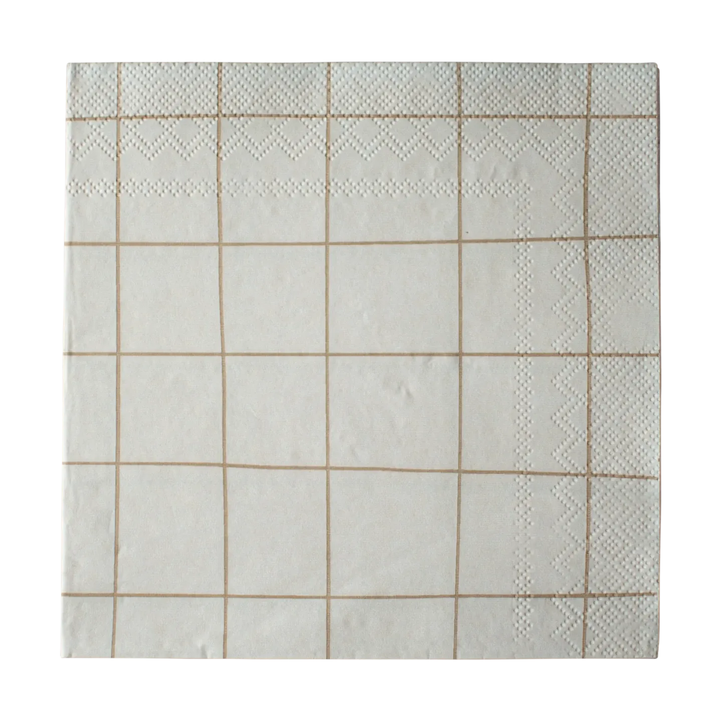 DBKD Square Papierserviette 33x33 cm 20er Pack Creme
